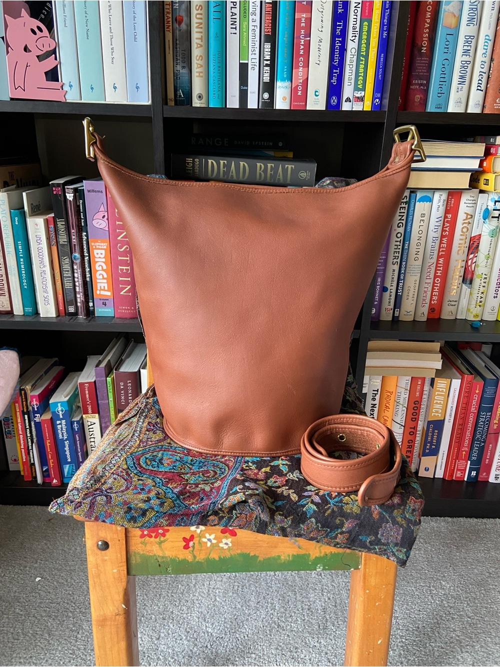 Vintage Coach 9085 Duffle Sac in British Tan